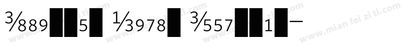 Whitney Light Regular字体转换